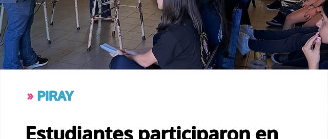 Estudiantes participaron en un taller de hidroponía que promueve nuevas formas de producción agrícola