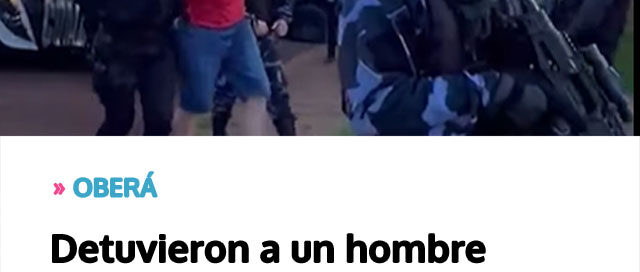 Detuvieron a un hombre armado que usaba documentación falsa tras un allanamiento policial