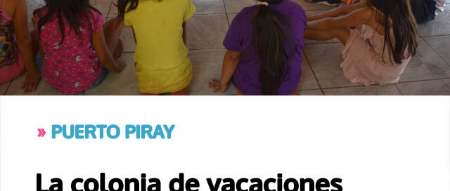 La colonia de vacaciones sumó una nueva jornada recreativa