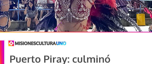 Puerto Piray: culminó el Carnaval 2026 con coronación y premiación de comparsas