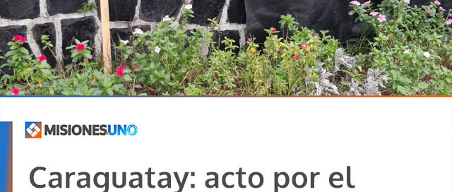 Caraguatay: acto por el Día de la Memoria incluyó críticas a la gestión municipal