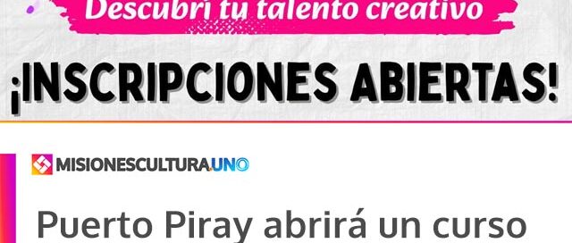 Puerto Piray abrirá un curso de pintura decorativa en el Área de la Mujer