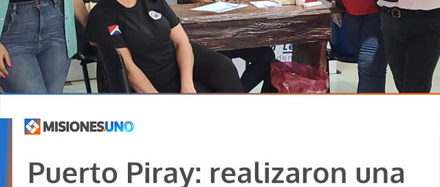 Puerto Piray: realizaron una campaña de vacunación antigripal para el personal municipal