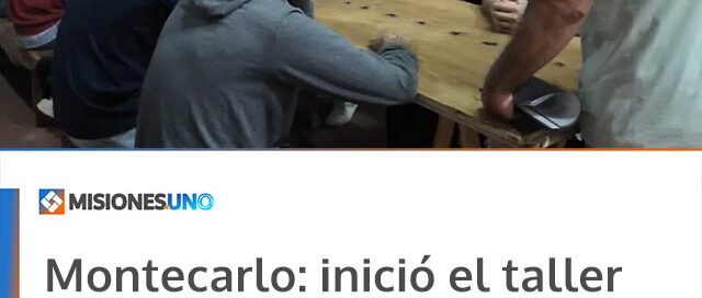 Montecarlo: inició el taller de reparación de motos y bicicletas y continúan las capacitaciones en oficios